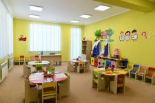 President Ilham Aliyev inaugurates 200-seat orphanage-kindergarten in Naftalan city (PHOTO)