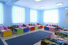 President Ilham Aliyev inaugurates 200-seat orphanage-kindergarten in Naftalan city (PHOTO)