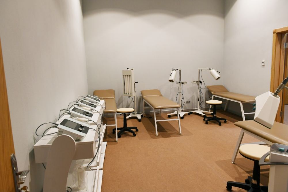 President Ilham Aliyev attends opening of Naftalan Central Sanatorium (PHOTO)