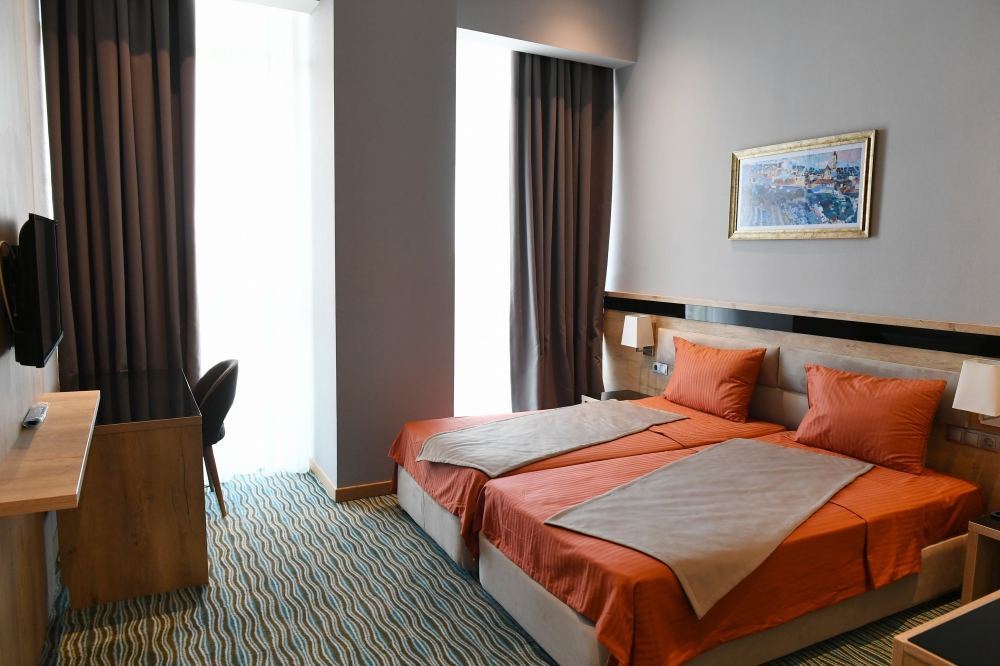 President Ilham Aliyev attends opening of Naftalan Central Sanatorium (PHOTO)