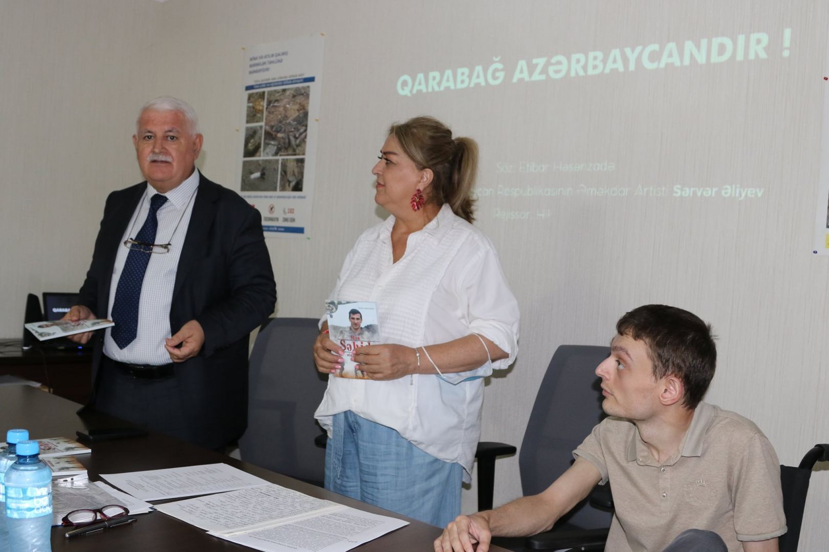 Герои и шехиды устами актеров – проект Этибара Гасанзаде "Карабах - это Азербайджан!" (ВИДЕО, ФОТО)