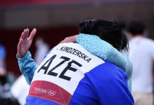 Лучший подарок на юбилей азербайджанской дзюдоистки на Олимпиаде в Токио (ФОТО)
