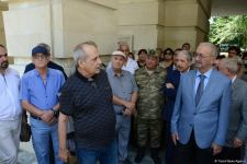 В Баку состоялось открытие барельефа на доме, где жила народная артистка Амалия  Панахова (ФОТО)