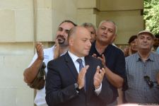 В Баку состоялось открытие барельефа на доме, где жила народная артистка Амалия  Панахова (ФОТО)