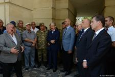 В Баку состоялось открытие барельефа на доме, где жила народная артистка Амалия  Панахова (ФОТО)
