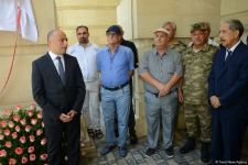 В Баку состоялось открытие барельефа на доме, где жила народная артистка Амалия  Панахова (ФОТО)