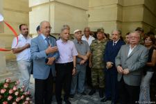 В Баку состоялось открытие барельефа на доме, где жила народная артистка Амалия  Панахова (ФОТО)