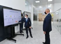 Президент Ильхам Алиев принял участие в открытии Бакинского центра ASAN xidmət номер 6 (ФОТО/ВИДЕО)