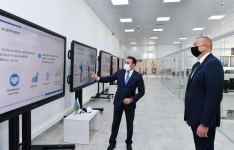 Президент Ильхам Алиев принял участие в открытии Бакинского центра ASAN xidmət номер 6 (ФОТО/ВИДЕО)