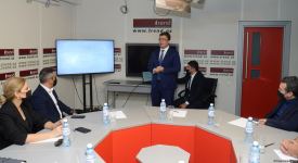 Azerbaijan’s Trend news agency holds discussions on bill "On Media" (PHOTO/VIDEO)