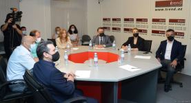 Azerbaijan’s Trend news agency holds discussions on bill "On Media" (PHOTO/VIDEO)