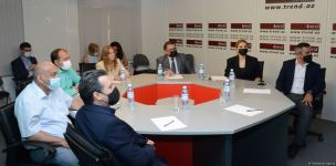 Azerbaijan’s Trend news agency holds discussions on bill "On Media" (PHOTO/VIDEO)