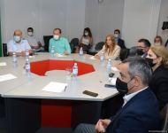 Azerbaijan’s Trend news agency holds discussions on bill "On Media" (PHOTO/VIDEO)