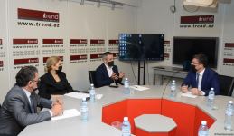 Azerbaijan’s Trend news agency holds discussions on bill "On Media" (PHOTO/VIDEO)