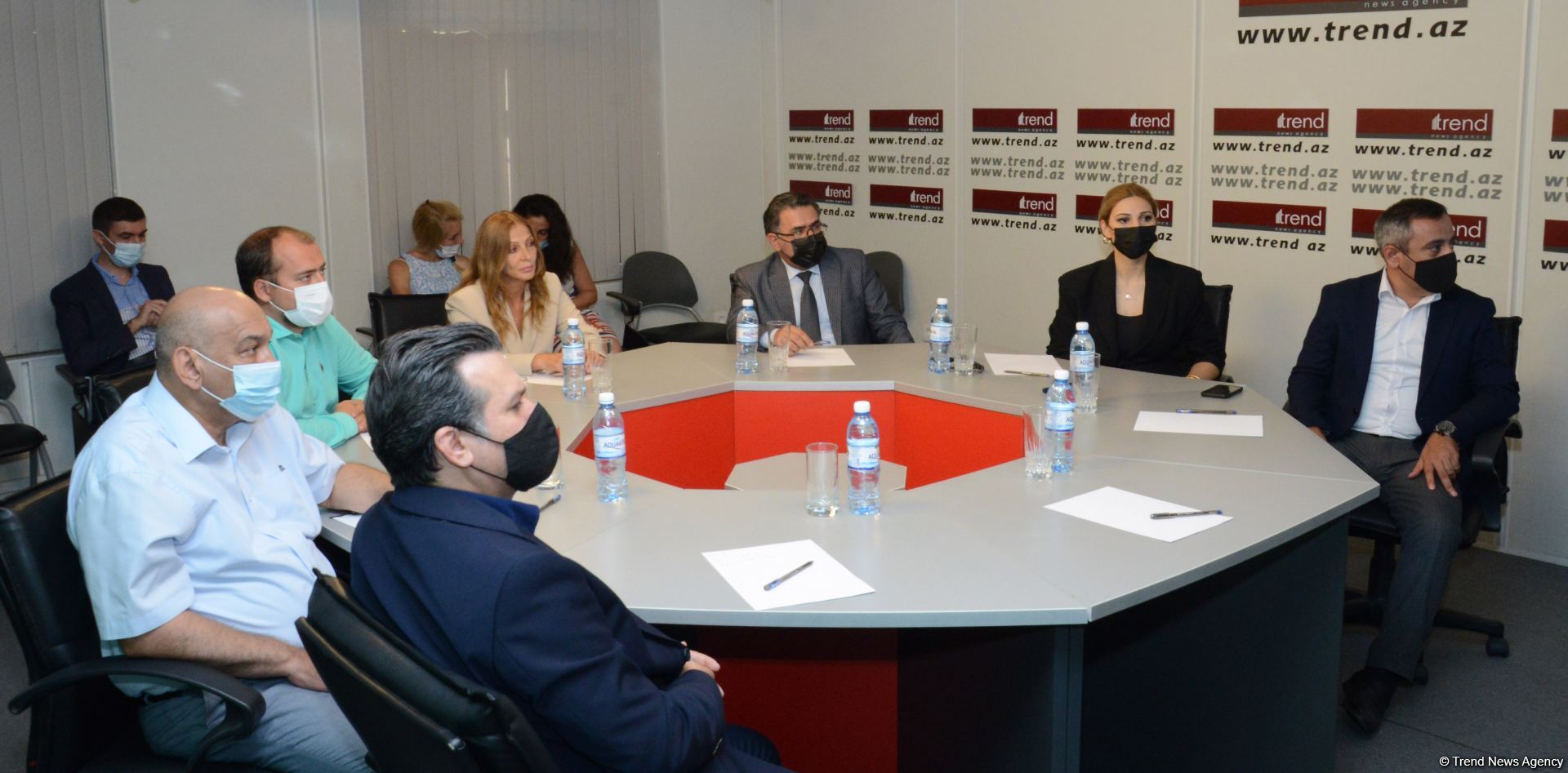 Azerbaijan’s Trend news agency holds discussions on bill "On Media" (PHOTO/VIDEO)