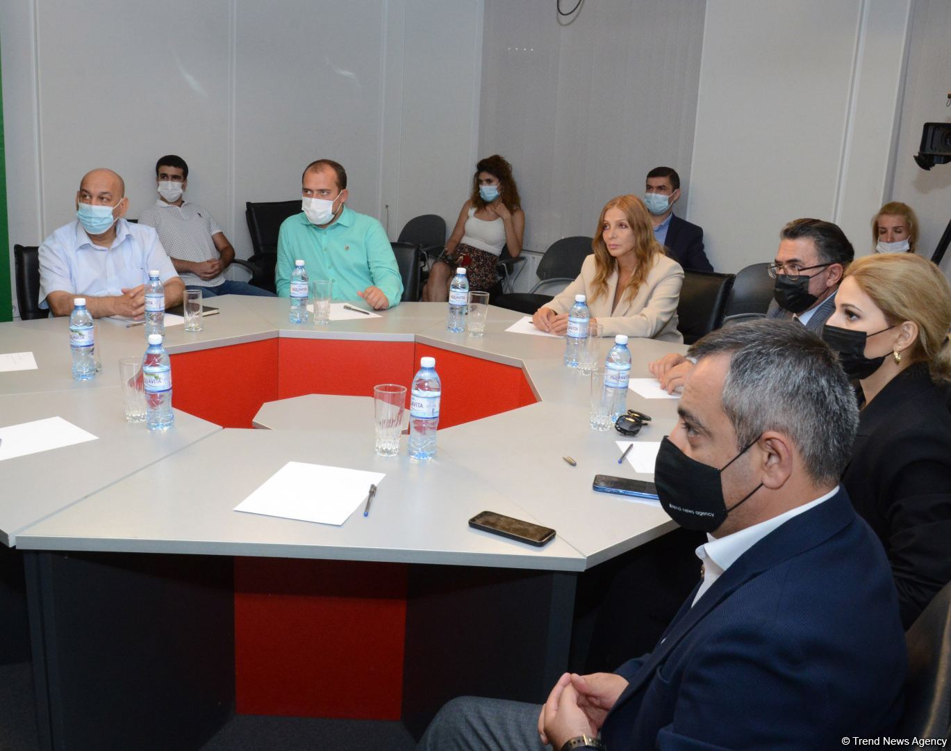Azerbaijan’s Trend news agency holds discussions on bill "On Media" (PHOTO/VIDEO)