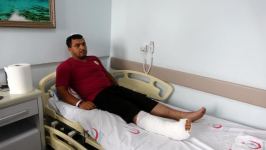 Состояние здоровья азербайджанского пожарного, прооперированного в Турции, улучшилось (ФОТО)