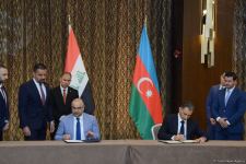 Protocol signed between Azerbaijan, Iraq at meeting of joint commission in Baku (PHOTO)
