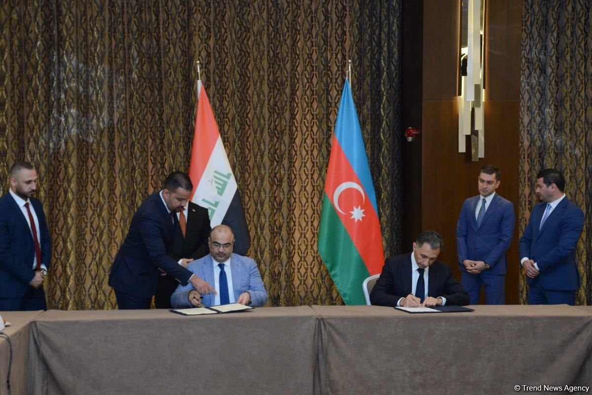 Protocol signed between Azerbaijan, Iraq at meeting of joint commission in Baku (PHOTO)