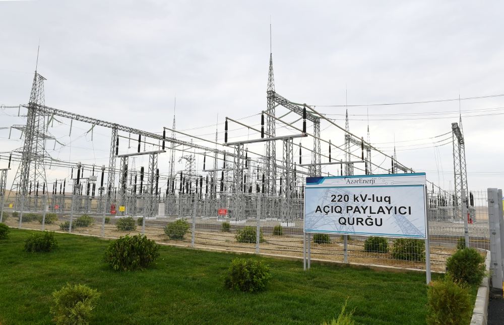 President Ilham Aliyev attends opening of newly renovated 500/330/220 kV Absheron substation (PHOTO)