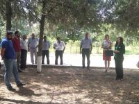 Депутат Севиль Микаилова провела очередную встречу с избирателями в Хачмазе (ФОТО)