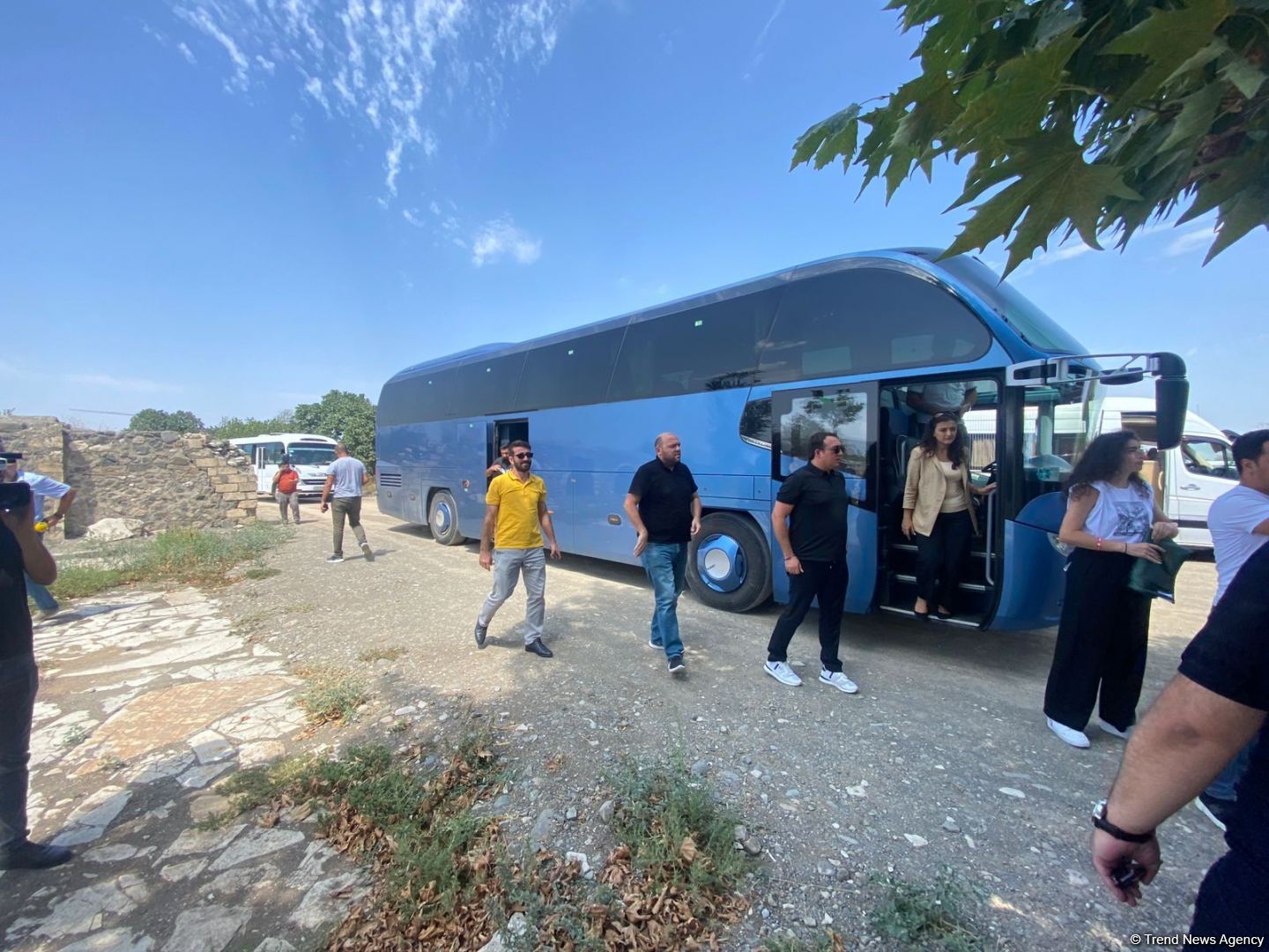 Reps of Azerbaijan's leading youth organizations visit liberated Aghdam (PHOTO)