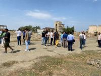 Начался визит делегации волонтерских организаций в Агдам (ФОТО)