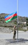President Ilham Aliyev raised state flag in  city of Kalbajar (PHOTO/VİDEO)