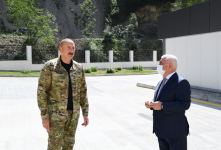 Президент Ильхам Алиев и Первая леди Мехрибан Алиева посетили Кяльбаджарский и Лачинский районы (ФОТО)