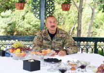 Президент Ильхам Алиев и Первая леди Мехрибан Алиева посетили Кяльбаджарский и Лачинский районы (ФОТО)