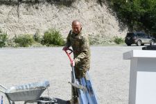 Президент Ильхам Алиев и Первая леди Мехрибан Алиева посетили Кяльбаджарский и Лачинский районы (ФОТО)