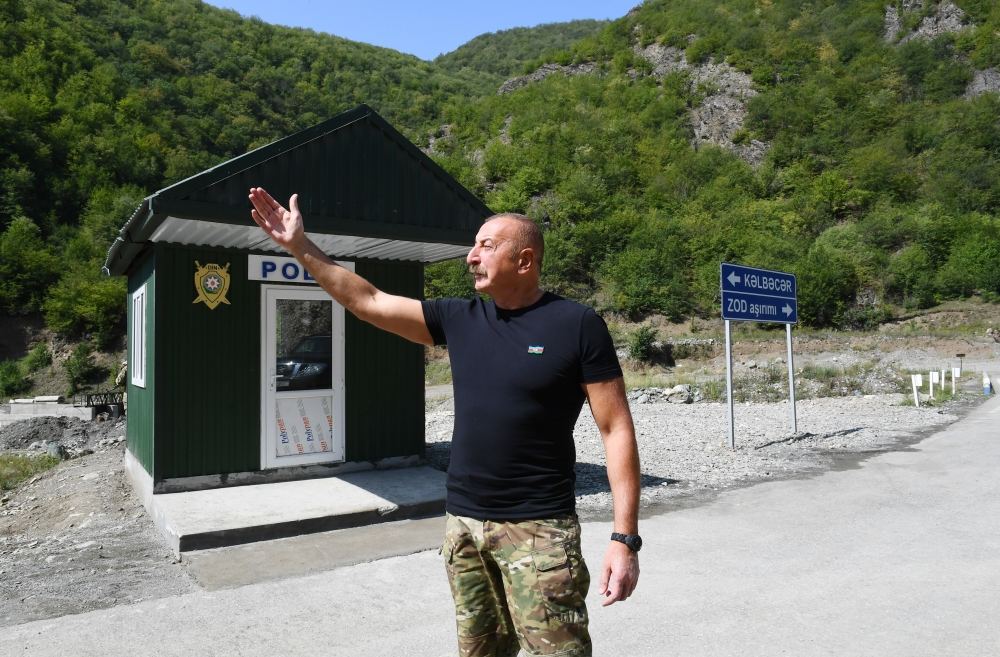 Президент Ильхам Алиев и Первая леди Мехрибан Алиева посетили Кяльбаджарский и Лачинский районы (ФОТО)