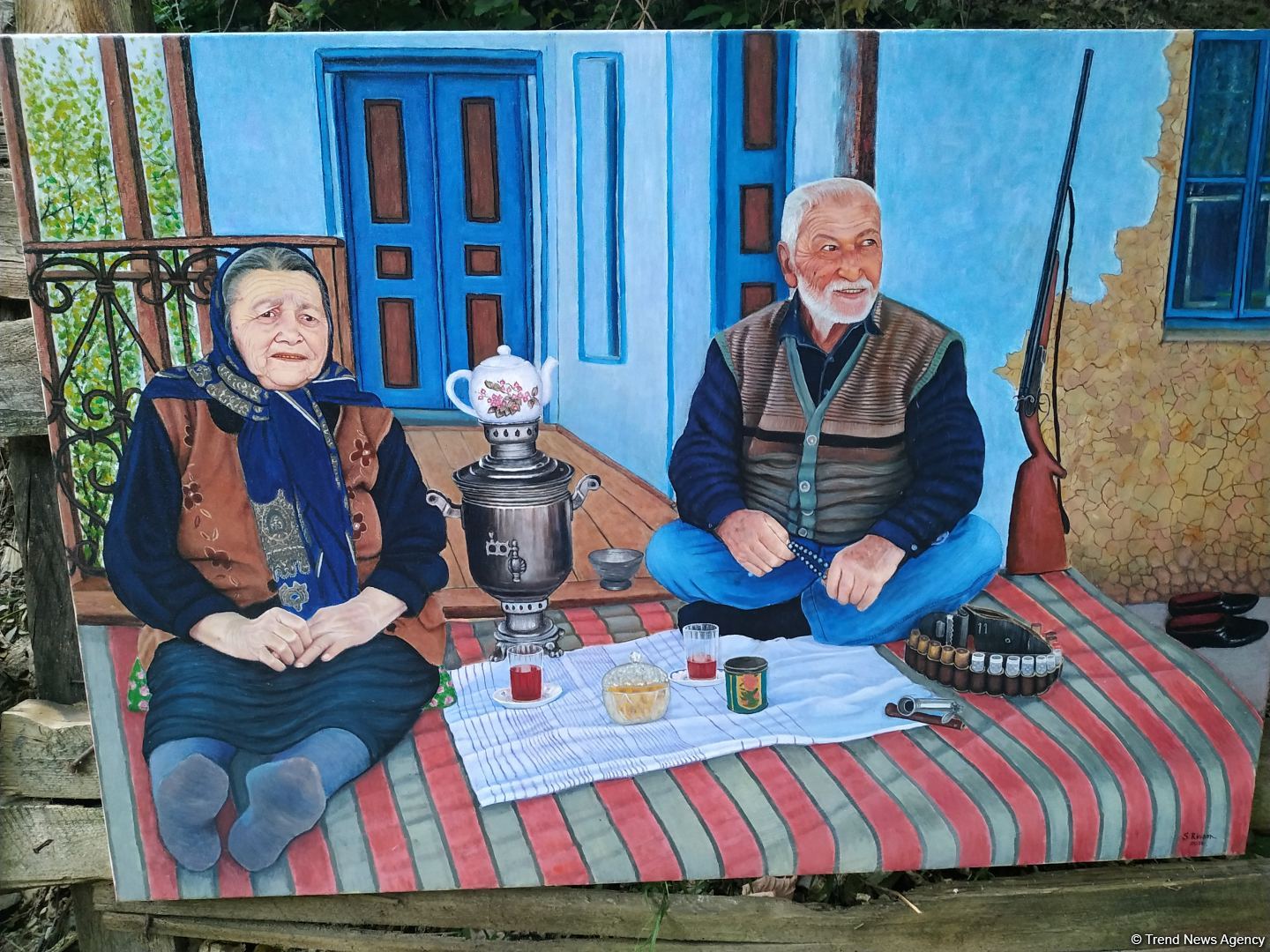 День в селе не променяю на год комфорта в городе. На пути к живописному водопаду Мамырлы - экспозиция Ровшана Ширинова (ВИДЕО, ФОТО)