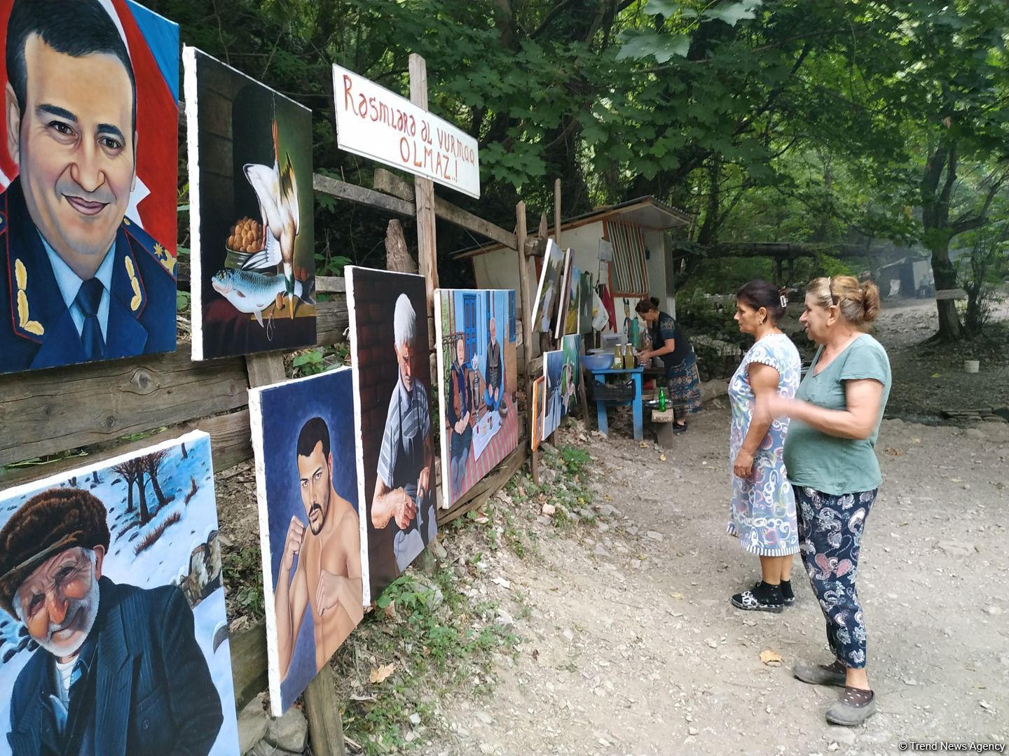 День в селе не променяю на год комфорта в городе. На пути к живописному водопаду Мамырлы - экспозиция Ровшана Ширинова (ВИДЕО, ФОТО)