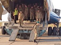 Azerbaijani peacekeepers return to Baku from Afghanistan (PHOTO)