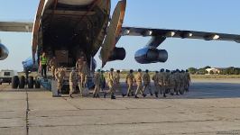 Azerbaijani peacekeepers return to Baku from Afghanistan (PHOTO)