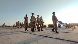 Azerbaijani peacekeepers return to Baku from Afghanistan (PHOTO)