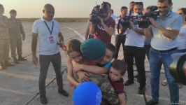 Azerbaijani peacekeepers return to Baku from Afghanistan (PHOTO)