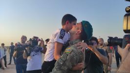Azerbaijani peacekeepers return to Baku from Afghanistan (PHOTO)