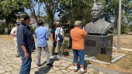Зарубежные журналисты совершают поездку по освобожденным территориям Азербайджана (ФОТО)