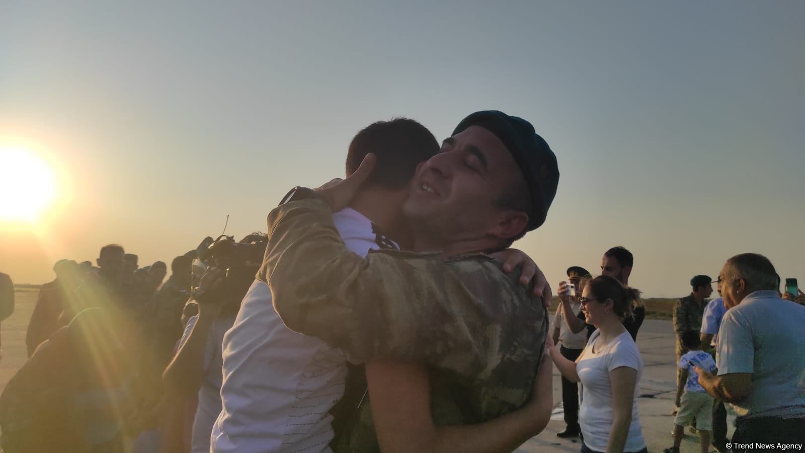 Azerbaijani peacekeepers return to Baku from Afghanistan (PHOTO)