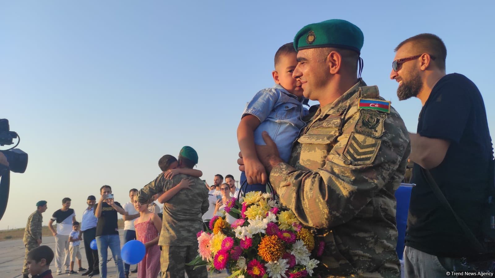 Azerbaijani peacekeepers return to Baku from Afghanistan (PHOTO)