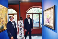 President Ilham Aliyev, First Lady Mehriban Aliyeva view exhibitions organized by Heydar Aliyev Foundation in Shusha (PHOTO)