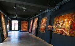 President Ilham Aliyev, First Lady Mehriban Aliyeva view exhibitions organized by Heydar Aliyev Foundation in Shusha (PHOTO)