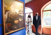 President Ilham Aliyev, First Lady Mehriban Aliyeva view exhibitions organized by Heydar Aliyev Foundation in Shusha (PHOTO)