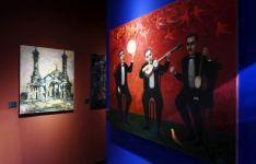 President Ilham Aliyev, First Lady Mehriban Aliyeva view exhibitions organized by Heydar Aliyev Foundation in Shusha (PHOTO)