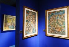 President Ilham Aliyev, First Lady Mehriban Aliyeva view exhibitions organized by Heydar Aliyev Foundation in Shusha (PHOTO)