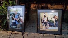 В каждой фотографии частица сердца... В Баку почтили память Фарида Хайрулина (ФОТО)