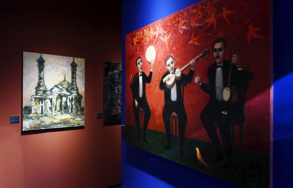 President Ilham Aliyev, First Lady Mehriban Aliyeva view exhibitions organized by Heydar Aliyev Foundation in Shusha (PHOTO)