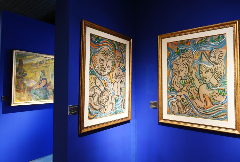 President Ilham Aliyev, First Lady Mehriban Aliyeva view exhibitions organized by Heydar Aliyev Foundation in Shusha (PHOTO)